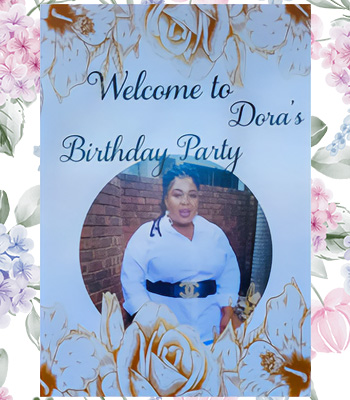 Welcome Board Printing